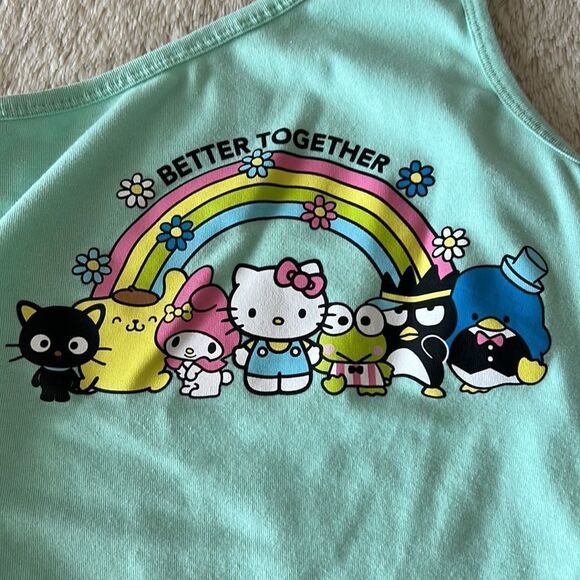 Hello Kitty and friends one shoulder top size medium - Picture 11 of 16